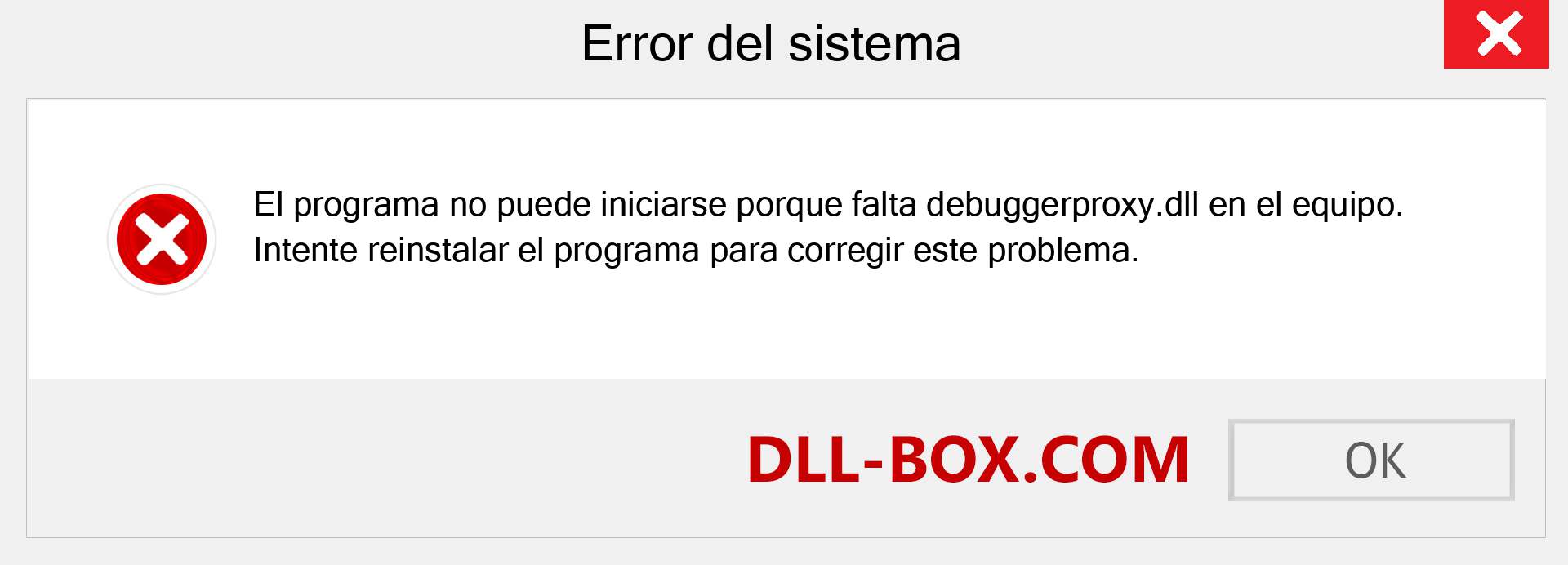 ¿Falta el archivo debuggerproxy.dll ?. Descargar para Windows 7, 8, 10 - Corregir debuggerproxy dll Missing Error en Windows, fotos, imágenes